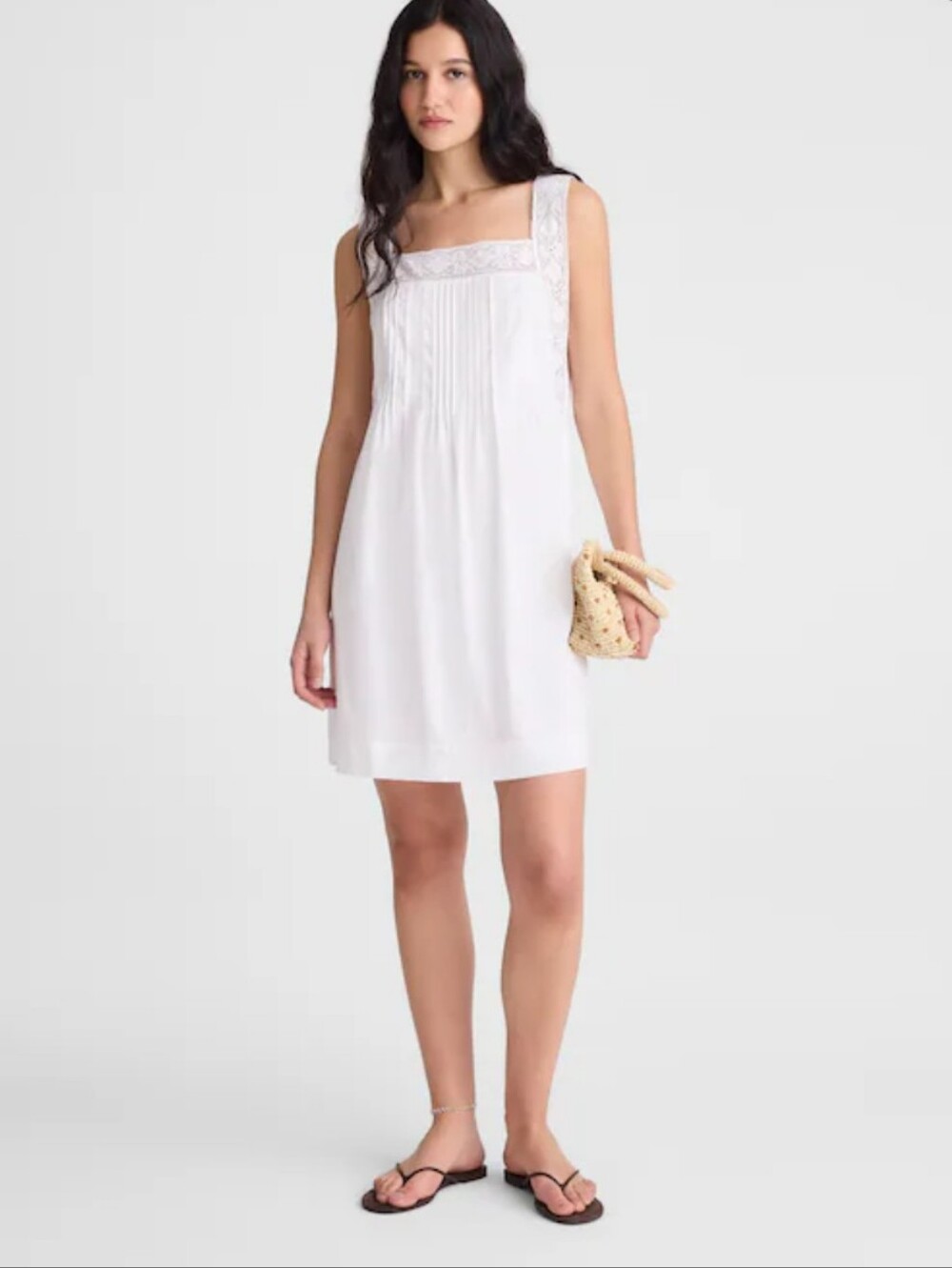 Madewell The Sophie Mini Dress OA350 Size M White